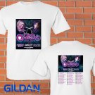 Heart + Sheryl Crow + Joan Jett summer tour 2019 white tee S-2XL