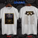 Alabama Band 50th anniversary tours 2019 white tee S-2XL