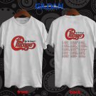 Chicago Band Live in Concert tour 2019 white tee S-2XL