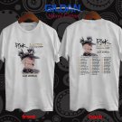 Pink Beautiful Trauma tour 2019 white tee S-2XL