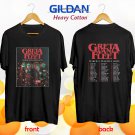 Greta van Fleet March of the Peaceful Army tour 2019 black tee S-2XL