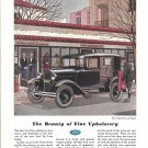 1931 Ford De Luxe Sedan Car Ad Beauty Of Fine Upholstery