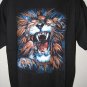 NWT Angry Lion Men T-Shirt XL tiger tattoo gothic biker