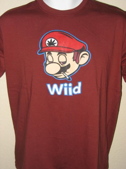 mario wiid shirt