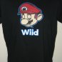 Mario Brothers Wiid / Nintendo Wii Spoof Men T-Shirt size L Large