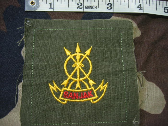 Indonesian Military Sanjak Patch FREE SHIPPING!