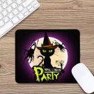 Halloween Party Mouse Pad Wristrest for PC Laptop Notebook Mac Rubber Back Mousepad Square