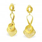 Amazing High Quality Gold Plated Mixed Geometric Earrings