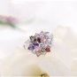 925 Sterling Silver Colorful Flower Ring-Amazing!&Acirc;&nbsp;
