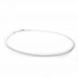 Amazing 6MM Silver Plated Flat Snake Chain Necklace 24"