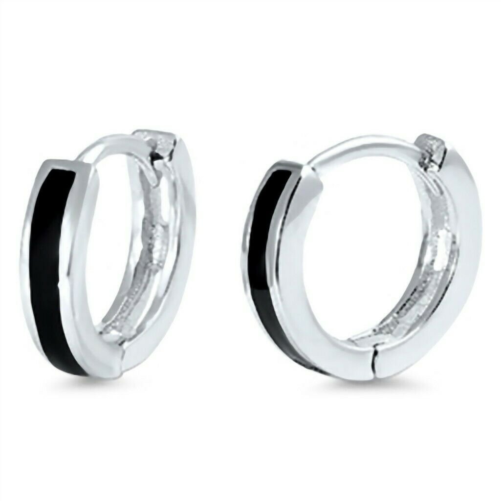 Earrings Sterling Silver Black Onyx&Acirc;&nbsp;