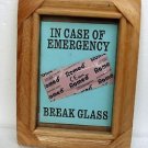 Condom Gift-IN CASE OF EMERGENCY BREAK GLASS- Sex Lover Gift,Gift for Him