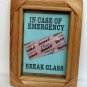 Condom Gift-IN CASE OF EMERGENCY BREAK GLASS- Sex Lover Gift,Gift for Him