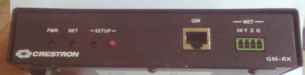Crestron QM-RX Quickmedia receiver for Composite, S-Video, RGB Video Signals