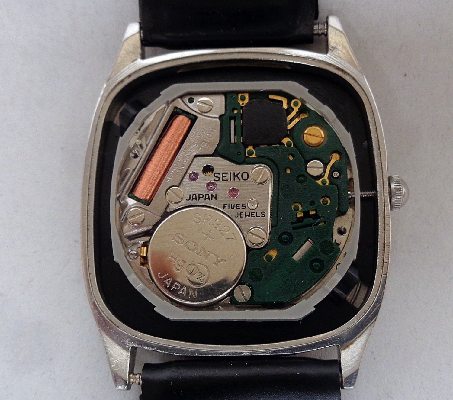 Vintage Very RARE SEIKO 7810 - 5009 Quartz 5 Jewels Men's Japan Watch