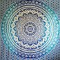 Indian Decor Mandala Tapestry Wall Hanging Hippie Throw Bohemian Twin Bedspread Ombre