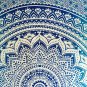 Indian Decor Mandala Tapestry Wall Hanging Hippie Throw Bohemian Twin Bedspread Ombre