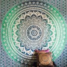 Indian Decor Mandala Tapestry Wall Hanging Hippie Throw Bohemian Twin Bedspread Ombre