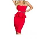 Evening/Party Purity Backless Boat Neck Dress Sexy Clubwear
