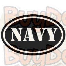 Navy Oval
