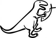 Evolution Dinosaur Eats Fish
