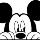 Mickey Mouse Peeking