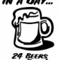 24 Hrs in a Day, 24 Beer in a Case