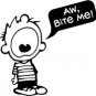 Calvin Bite Me