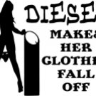 Diesel Makes Her Clothes Fall Off