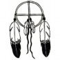 2 Feather Dreamcatcher