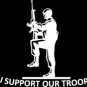 I SUPPORT OUR TROOP (6"X 6")