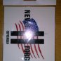 NEVER FORGET SEPTEMBER 11, 5.5" X 4.25", CLEAR VINYL