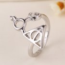 Silver Deathly Hallows Ring Silver Deathly Hallows Ring Silver Deathly Hallows Ring vision 2C0308(2)