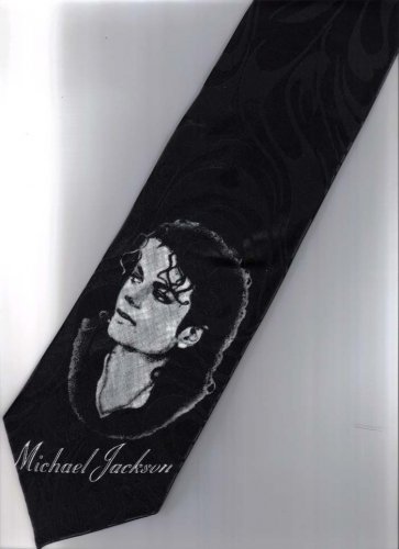 Michael Jackson MJ Super Star Singer King of Pop Fancy Novelty Neck Tie