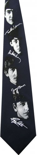 The Beatles Pop & Rock Band Super Star Fancy Novelty Neck Tie