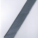 201257 Silver Solid Korean Slim Neck Tie