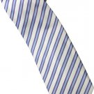 EBW1 Sky Blue White Purple Stripe Neck Tie