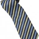 ELB7 Blue Yellow Black Stripe Neck Tie