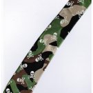 Army Pirates Jolly Roger Skull Halloween Radiation Symboll 5.5cm Neck Tie