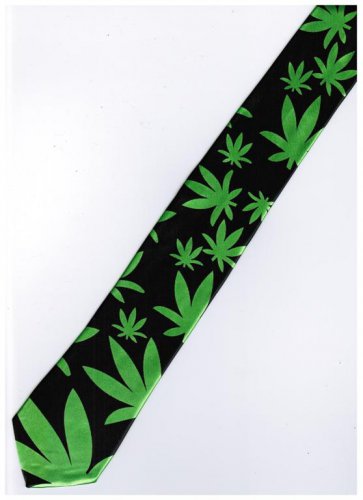 Green Leaf Leave 6cm Neck Tie
