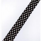 Orange Love Black 5cm Neck Tie