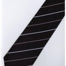 EPP11 Purple White Stripe Neck Tie
