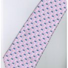 EPK06 Pink White Blue Stripe Neck Tie