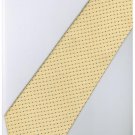EY2 Yellow Black White Stripe Neck Tie