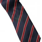 Black Red Yellow Stripe Neck Tie