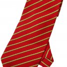 Red Yellow White Green Striped Men Formal Fashion Neck Tie