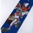 Bugs Bunny Looney Tunes Baseball With Taz Yosemite Sam Cartoon Fancy Novelty Neck Tie