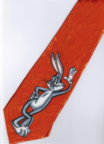 Bugs Bunny Looney Tunes Pose Sexy Cartoon Fancy Novelty Neck Tie