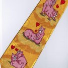 Valentine Day Pig Sex Make Love Fancy Novelty Neck Tie  3