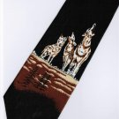 Wolf Fox Mammal Animal Fancy Novelty Neck Tie